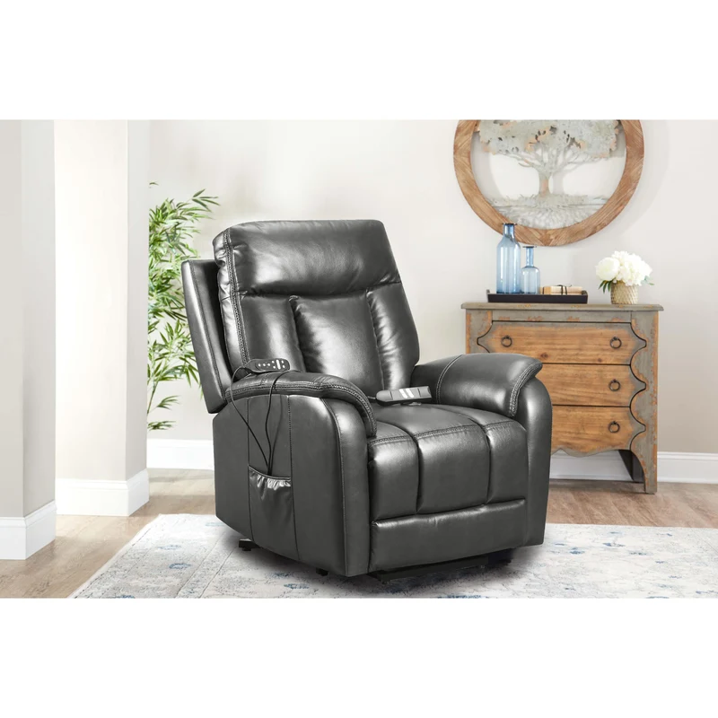 Behold Home 106L-66PP Lift Recliner - Jamey Charcoal