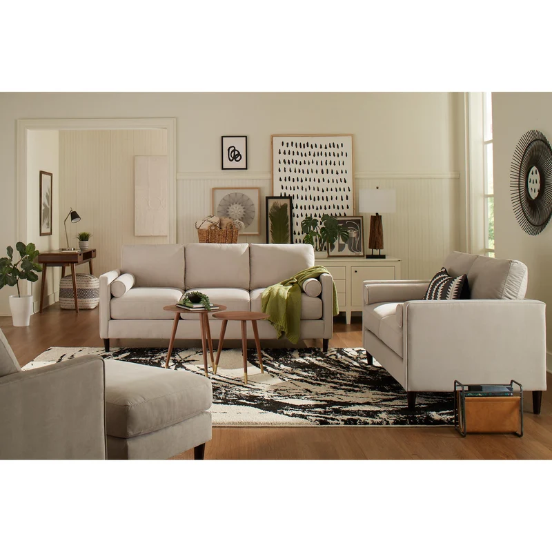 Behold Home 4080-02 Loveseat - Bea Dove