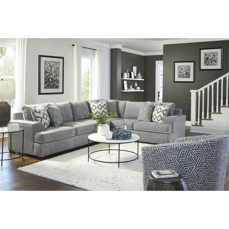 Behold Home 560-S Barrel Chair - Ritzy Slate