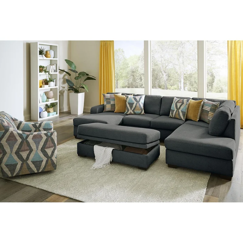 Behold Home 535-S Swivel Chair - Gracie Navy
