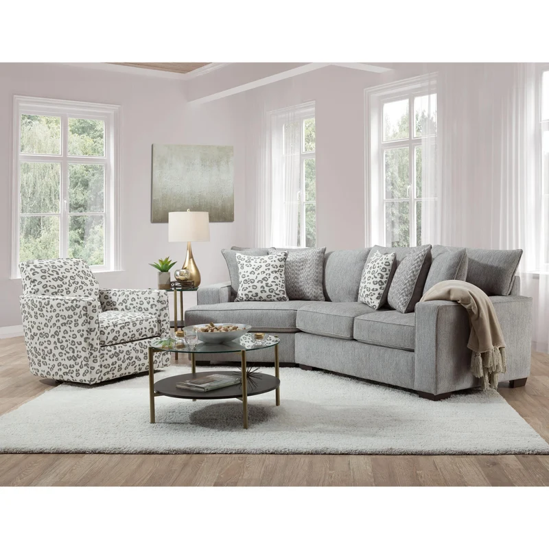 Behold Home 1640 2 pc Sectional - Callaway Pewter