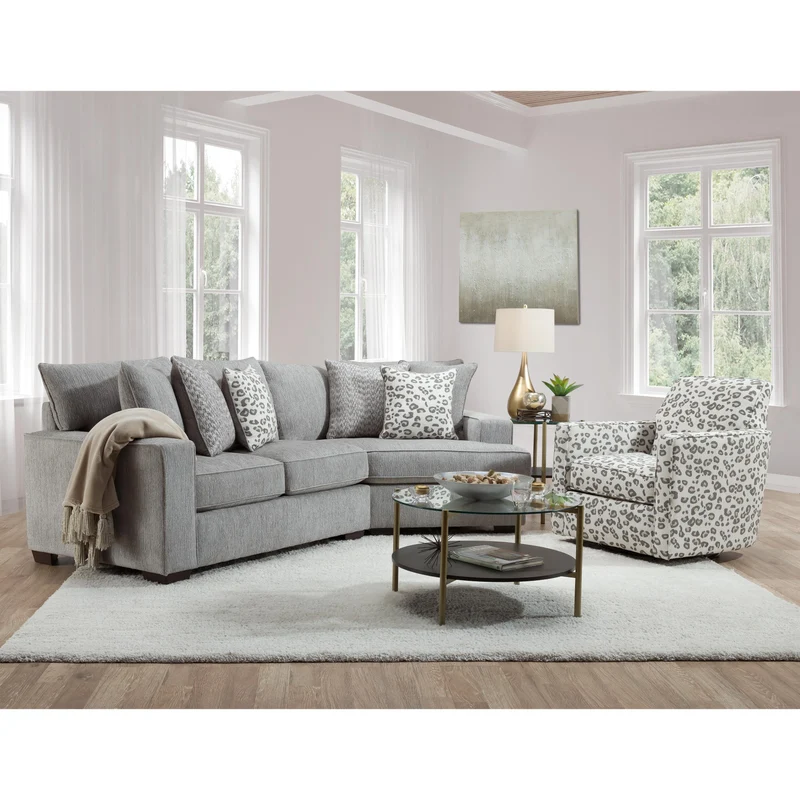 Behold Home 1640 2 pc Sectional - Callaway Pewter