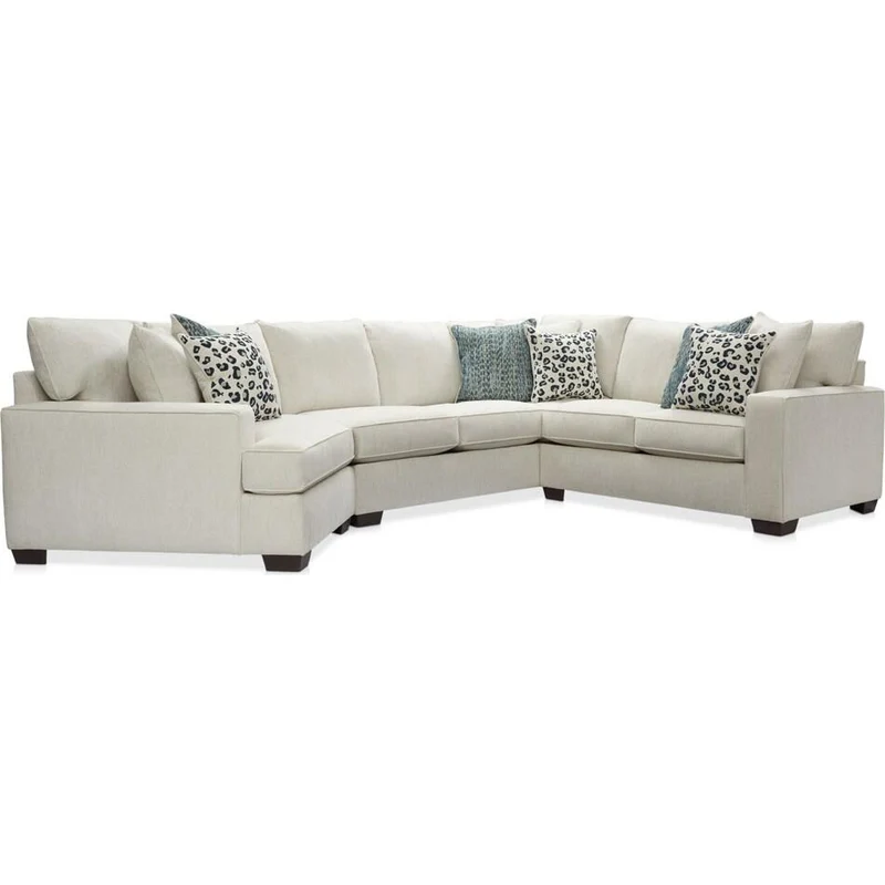 Behold Home 1640 3 pc Sectional - Callaway Dove