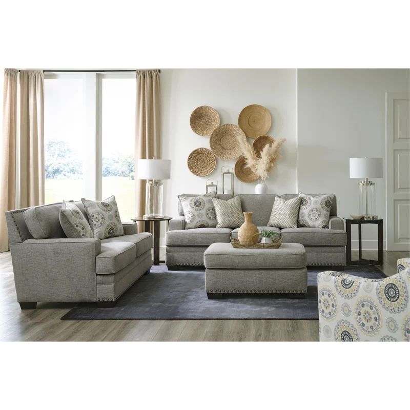 Behold Home 1024-00 Ottoman - Margo Granite