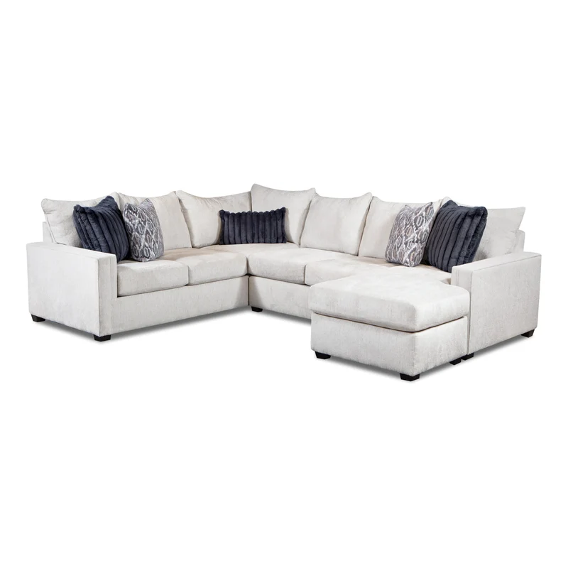 Behold Home 3590 2 pc Sectional - Willett Stone