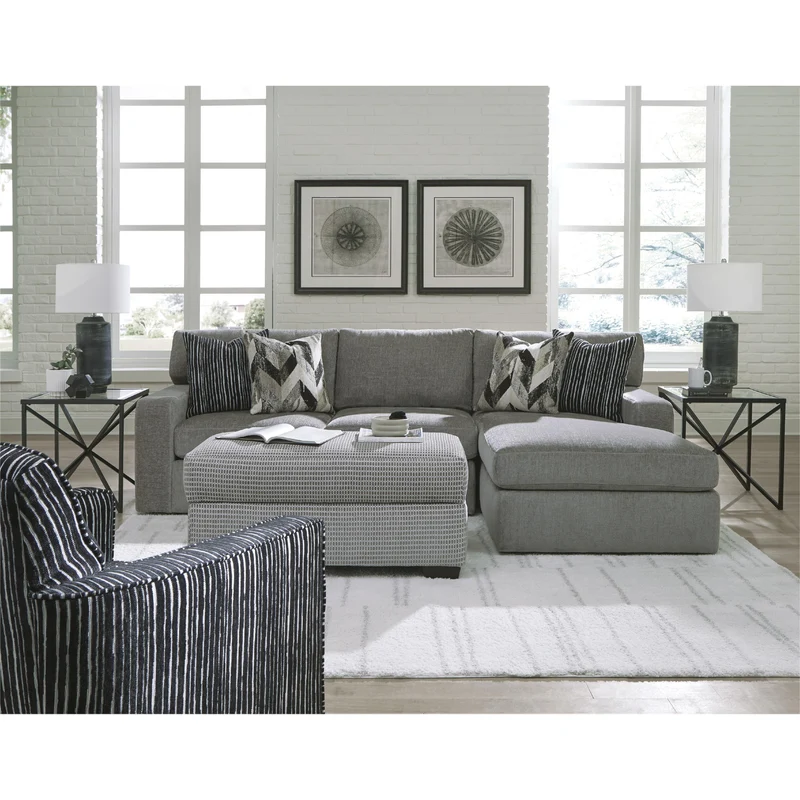 Behold Home 936 Storage Ottoman - Hynde Nature