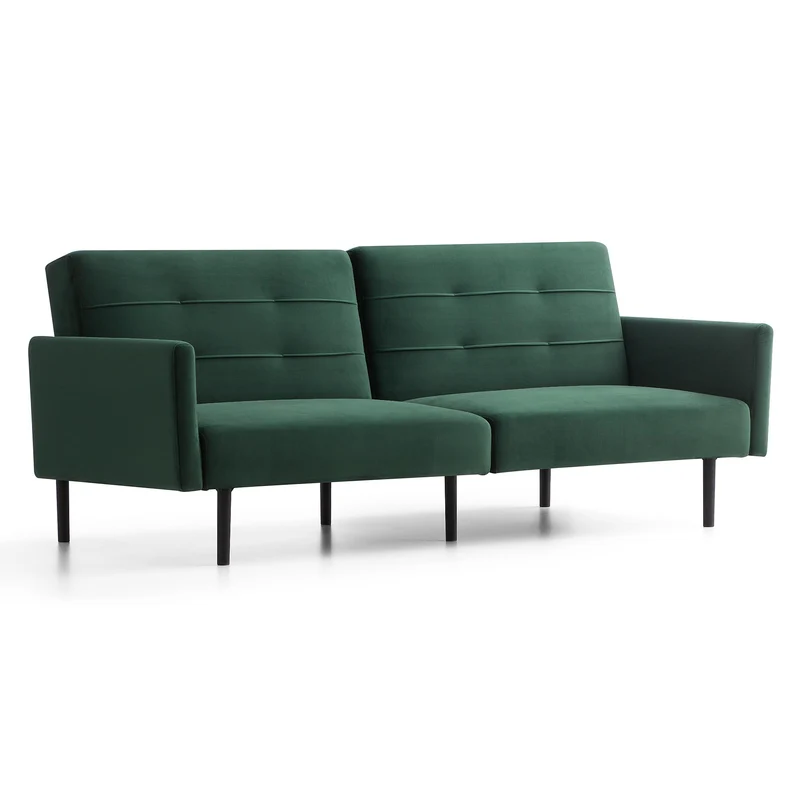 Weekender Thomas Sofa Bed- Velvet Green