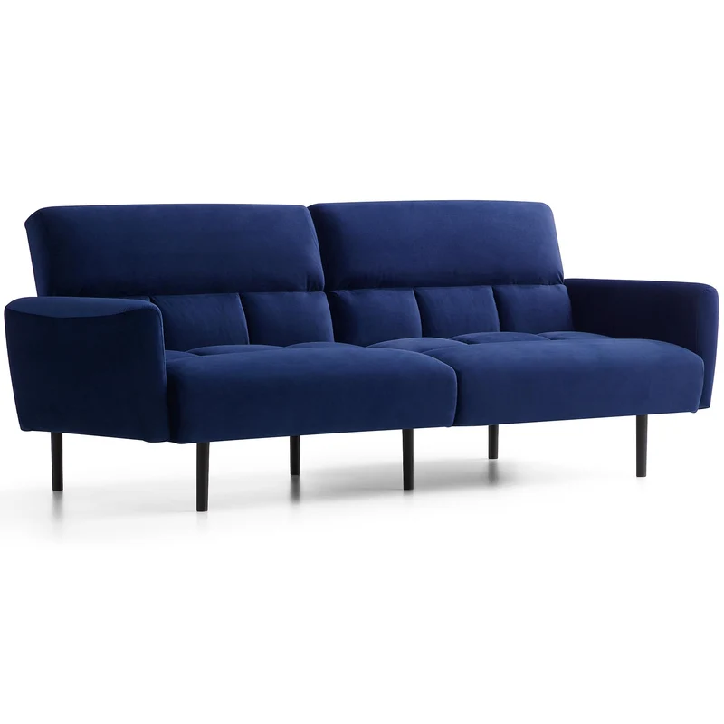 Weekender Lewis Sofa Bed- Velvet Navy