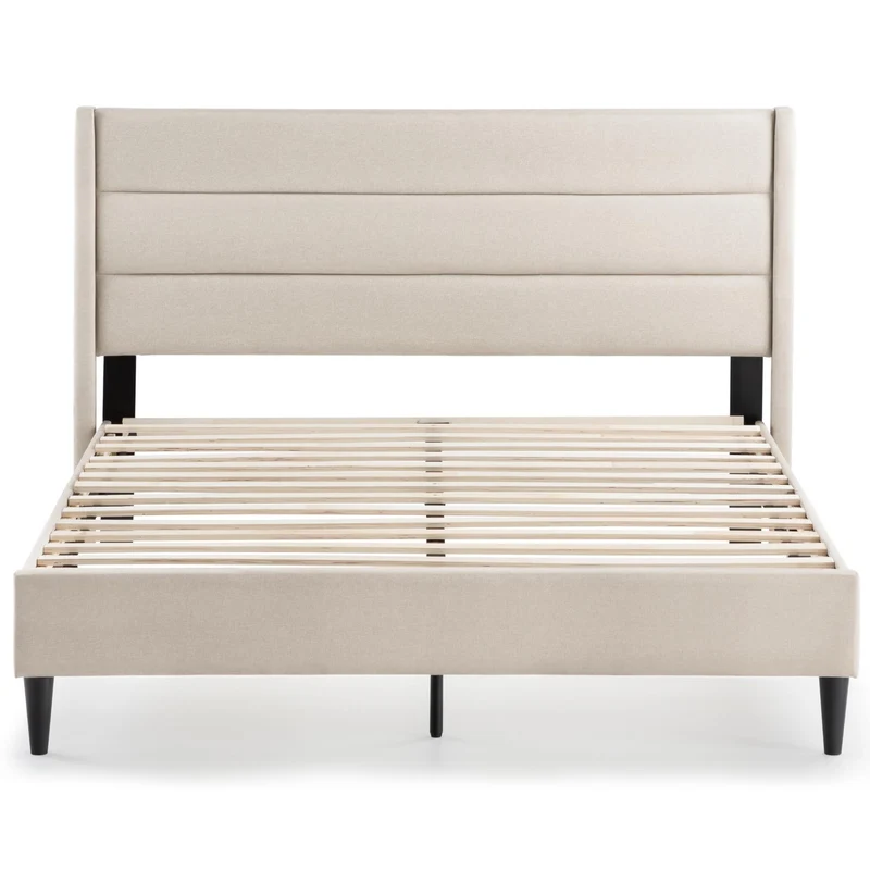 Weekender Madsen Platform Bed- Pearl (Full)