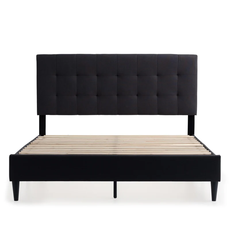 Weekender Jensen Platform Bed- Charcoal (Full)