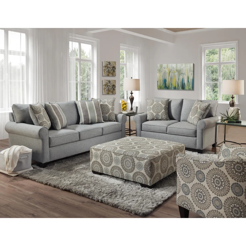 Behold Home 432 Accent Chair - Vivian Swirl