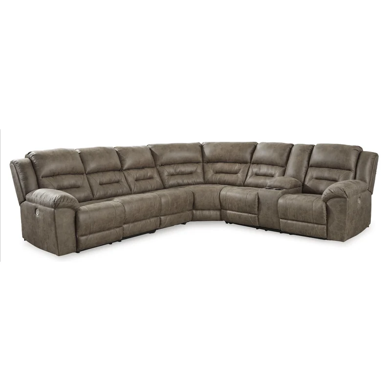 Signature Design by Ashley Ravenel 83106S4 4 pc Power Reclining Sectional