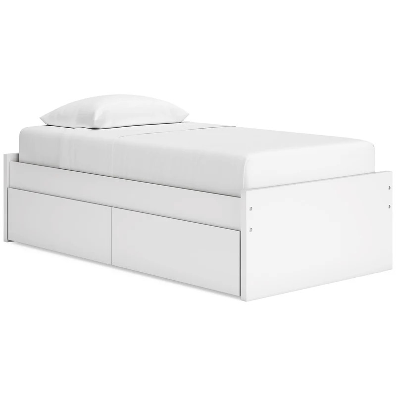 Signature Design by Ashley Onita EB9630B6 Twin Platform Bed with 1 Side Storage
