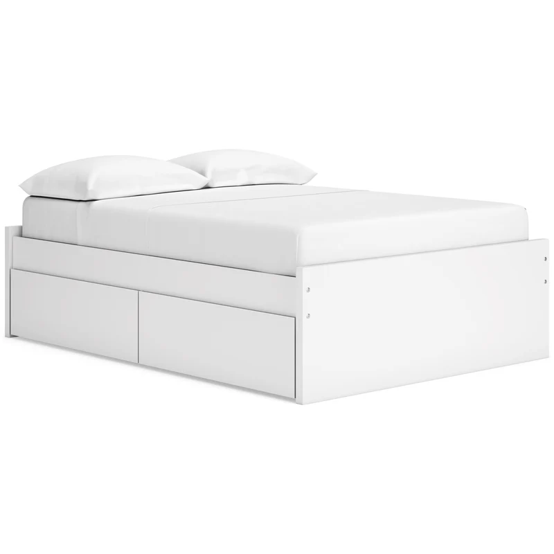 Signature Design by Ashley Onita EB9630B13 Full Platform Bed with 2 Side Storage