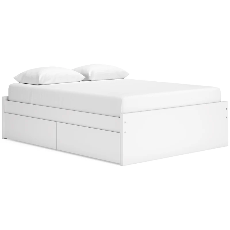 Signature Design by Ashley Onita EB9630B14 Queen Platform Bed with 2 Side Storage