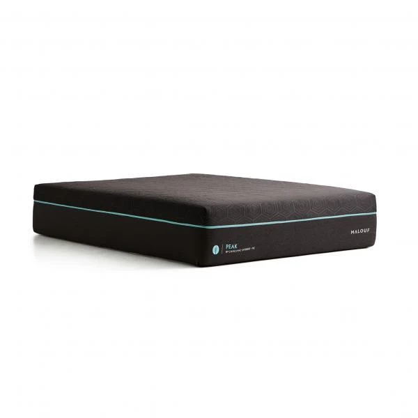 Malouf Peak 14" CoolSync™ Hybrid Mattress + HyperChill™ Cover (Full)