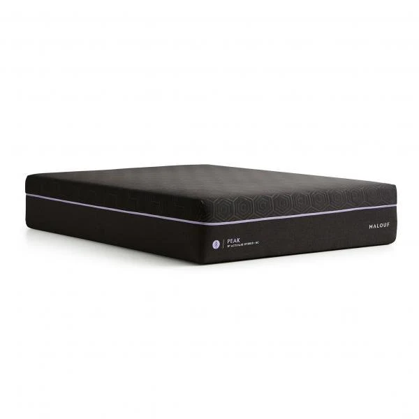 Malouf Peak 14" ActivAir™ Hybrid Mattress + HyperChill™ Cover (Full)