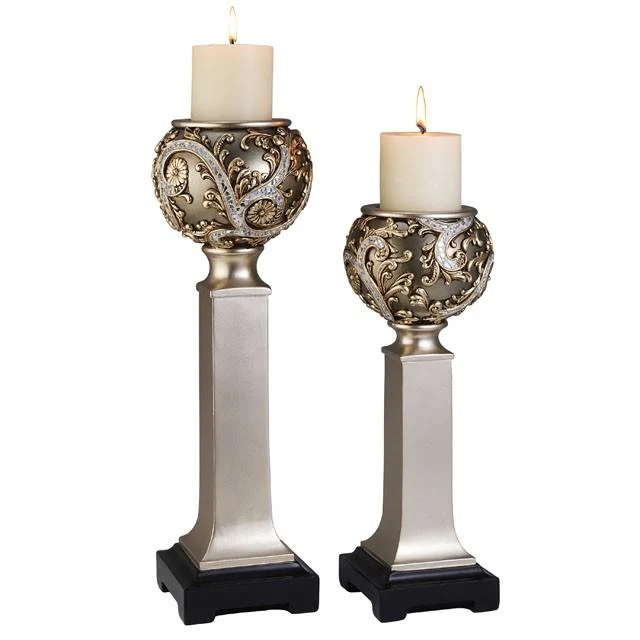 Furniture of America Estelle L94232C-4PK Candle Holder Set (4/Box)