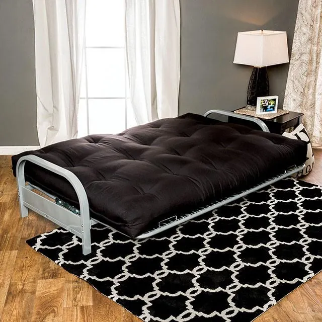 Furniture of America Plosh FP-2415BK 8" Black Futon Mattress w/ Spring