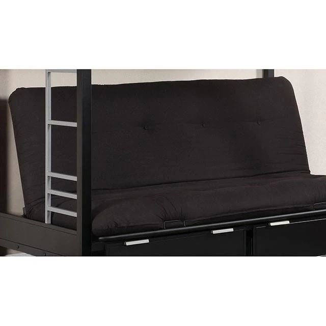 Furniture of America Plosh FP-2405BK 6" Black Futon Mattress