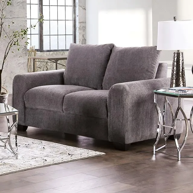 Furniture of America Dagmar EM6723GY-LV Loveseat