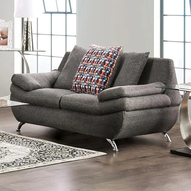 Furniture of America Sarnen EM6721DG-LV Loveseat
