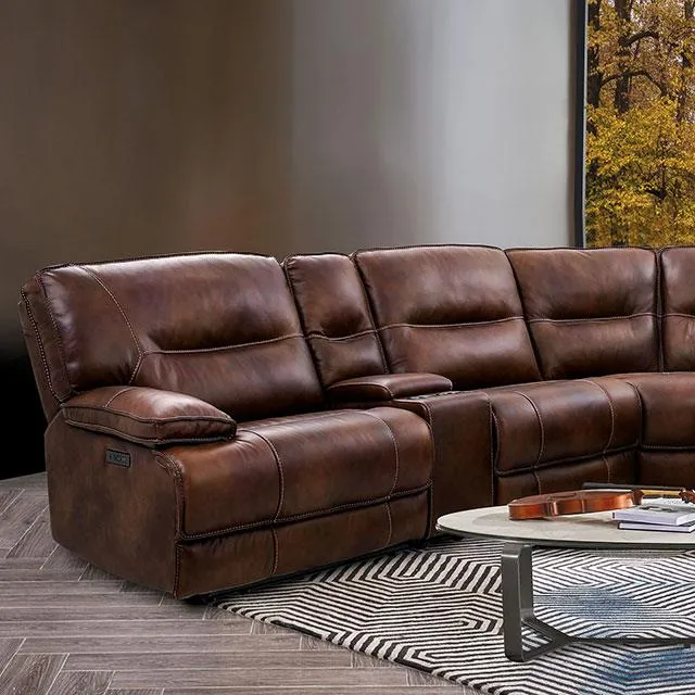 Furniture of America Louella CM9905-SECT Power Sectional