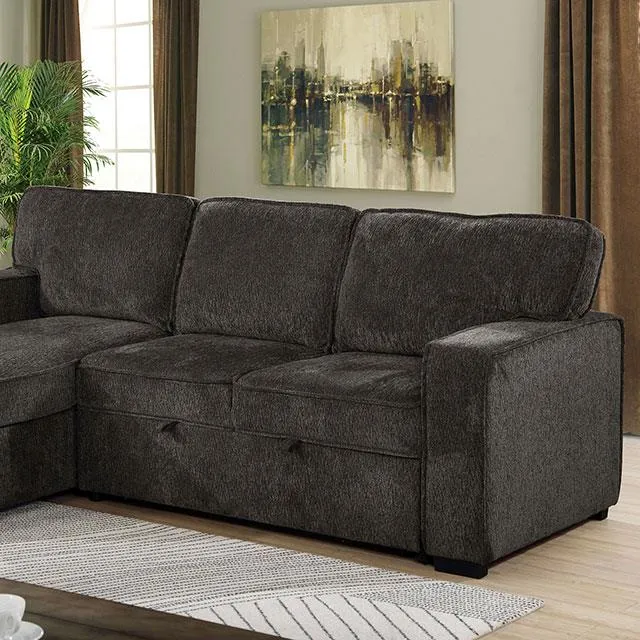 Furniture of America Ines CM6964DG-SECT Sectional