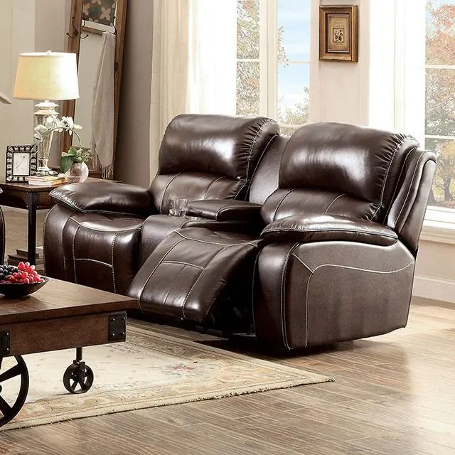 Furniture of America Ruth CM6783BR-LV Love Seat