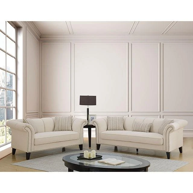 Furniture of America Clarabelle CM6777-LV Love Seat