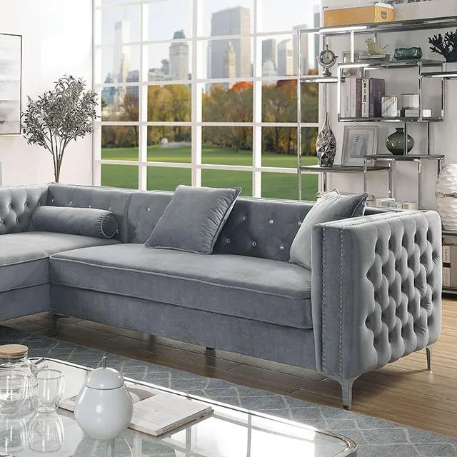 Furniture of America Amie CM6652GY-SECT Sectional