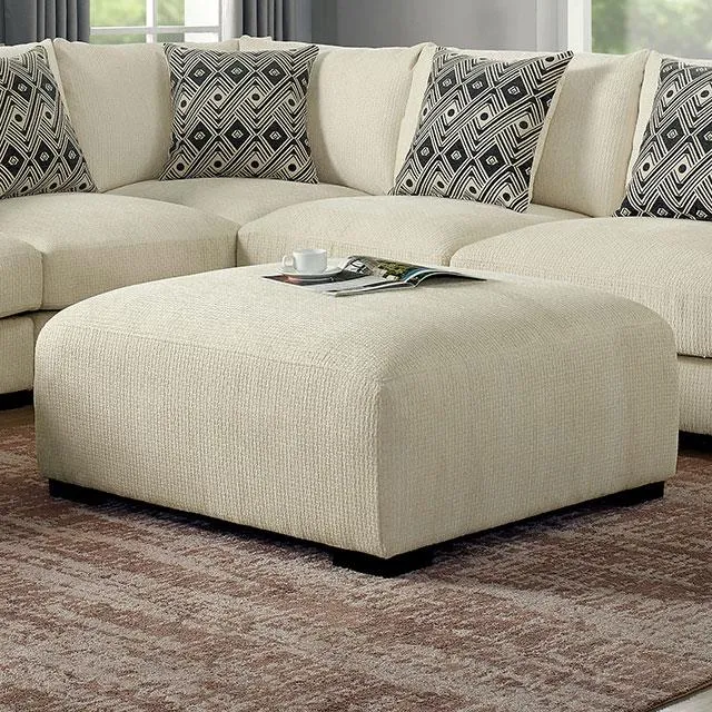 Furniture of America Kaylee CM6587BG-OT Ottoman