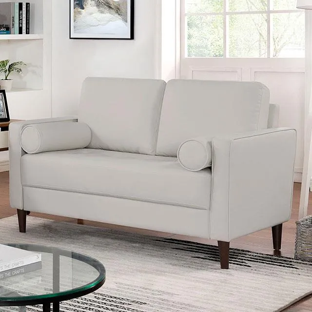Furniture of America Horgen CM6452WH-LV Loveseat