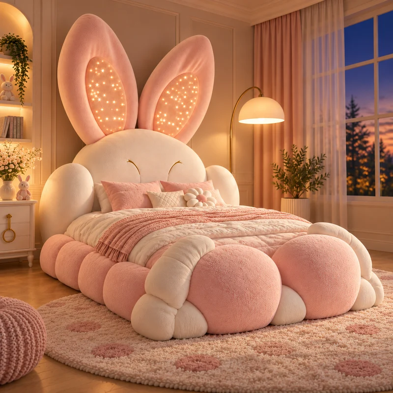 Dreamland Rabbit Kids Bed