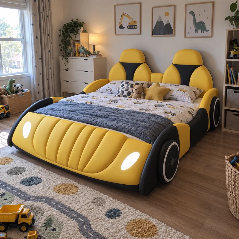 Dream Drive Racer Kids Race Car Bed Frame