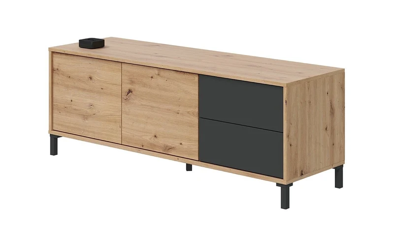 Mueble TV Brooklyn 2 Puertas y 2 Cajones