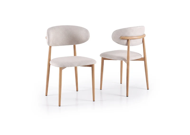 Silla de Comedor Cali Estilo Escandinavo
