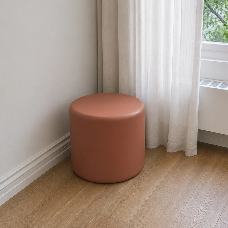 Mesa auxiliar Brisa - D46 H43 - Terracota marrón - Policompuesto
