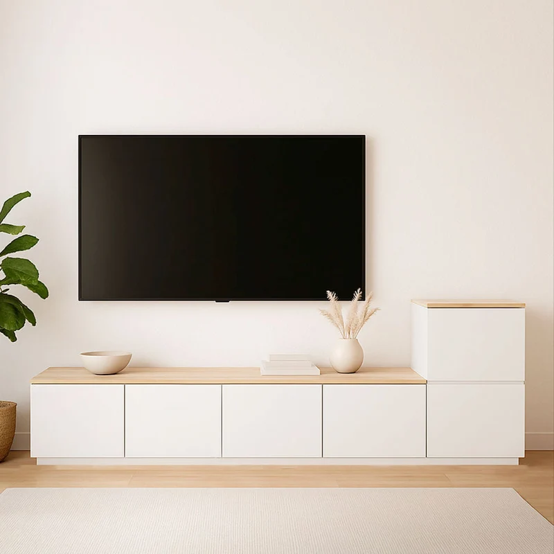Mueble TV Nolla 250 Blanco