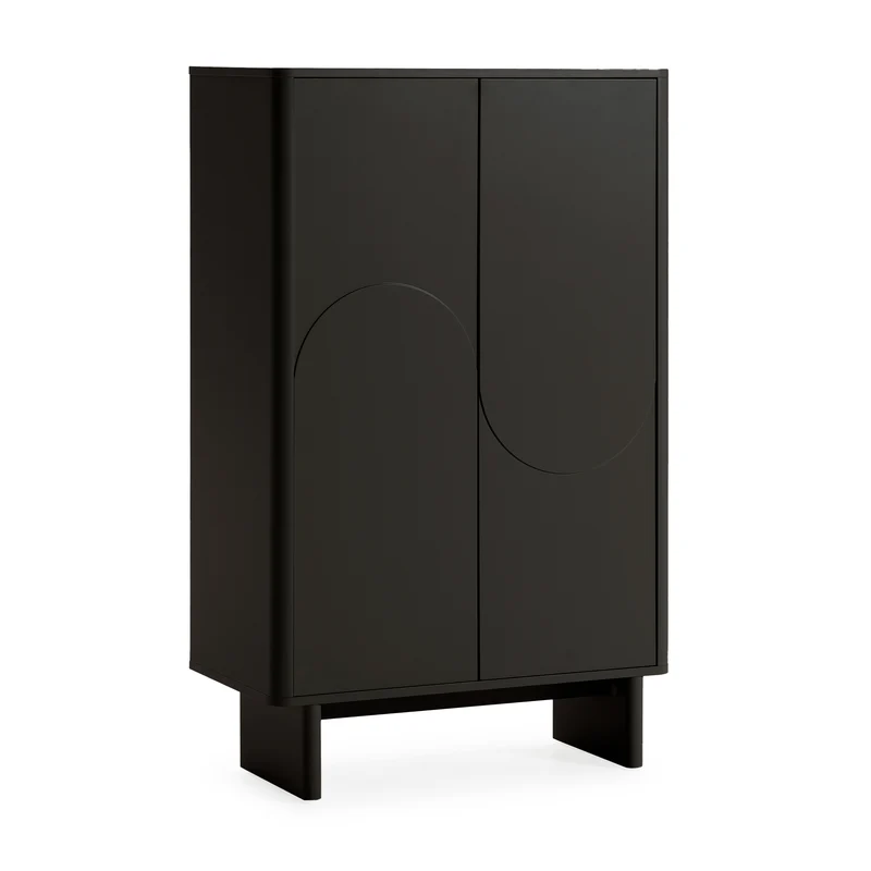 Mueble auxiliar Solei 80 cm Negro