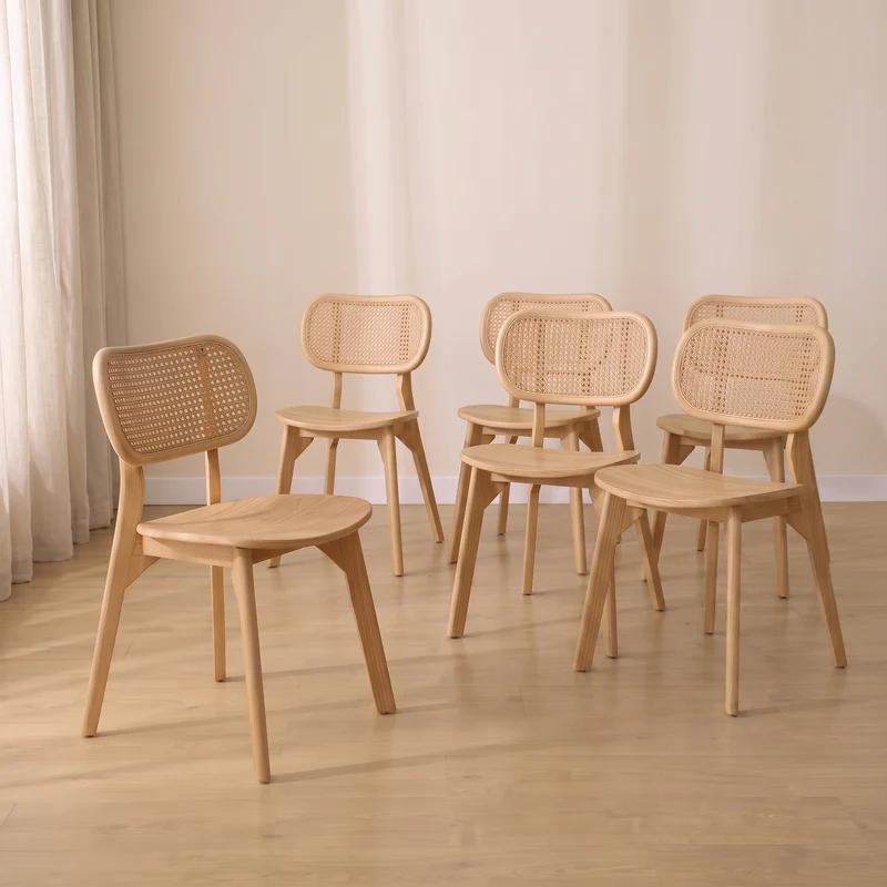 Pack 6 sillas Dari Wood