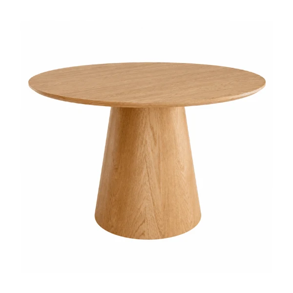 Mesa de comedor redonda BIMAN madera