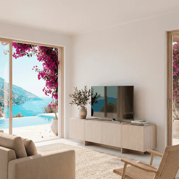 Mueble TV VOLIA Crema