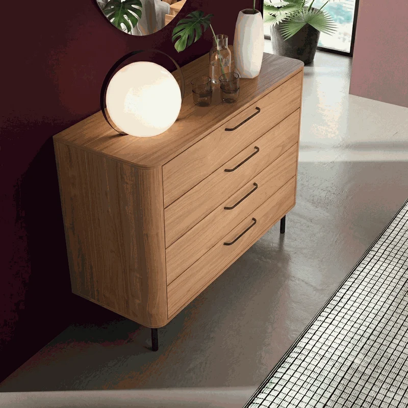 Cómoda dormitorio 4 cajones CAPRI