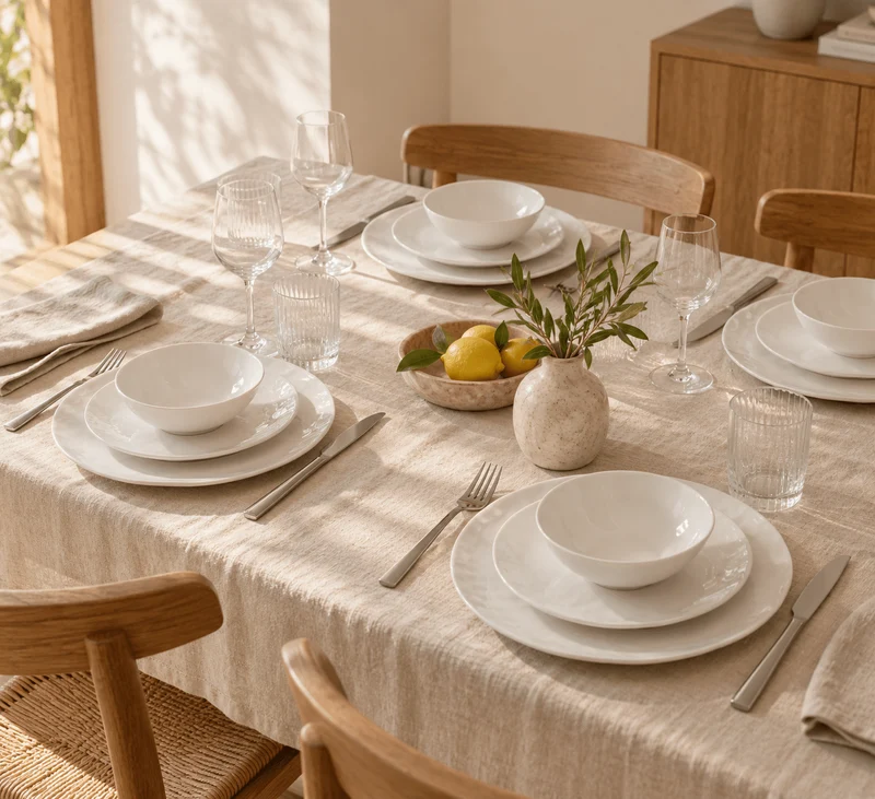Serviço de Mesa 4 Pessoas com 12 Peças Martelado | BREEZE