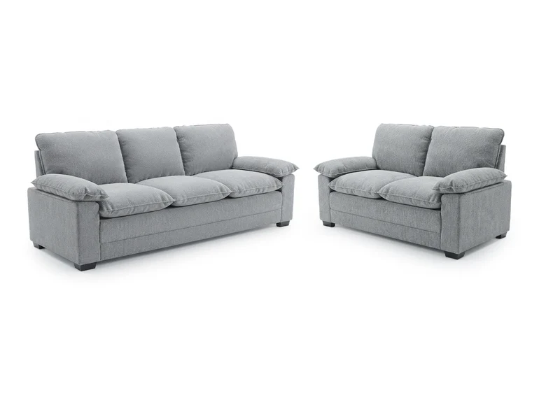 Conjunto de Sofas 3+2 Plazas Noon Gris