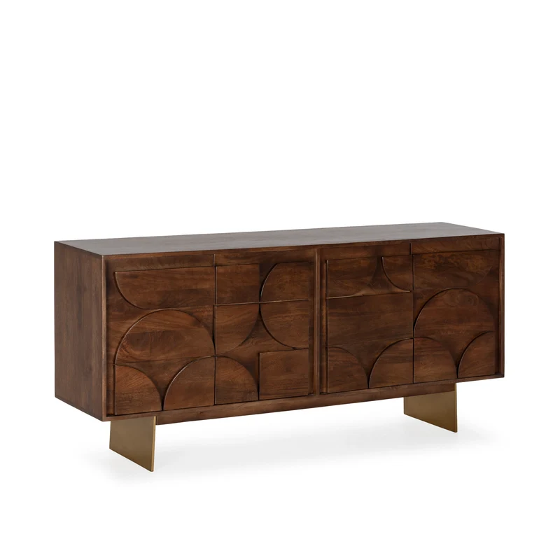 Aparador Trisha 165 cm Marron oscuro