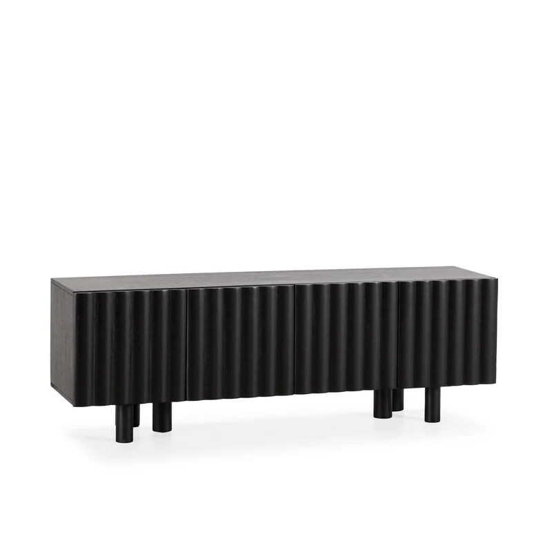 Mueble TV Tamira 160 cm Negro