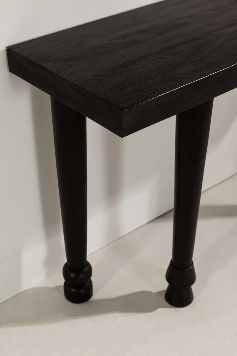 Consola Inaya 130 cm Negro
