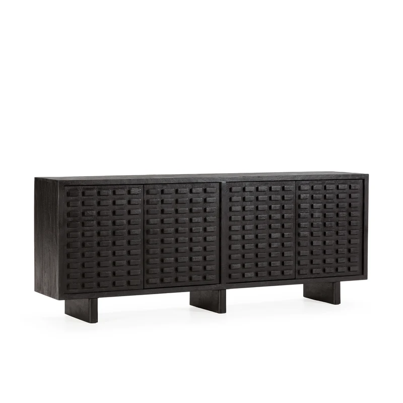 Aparador Inaya 200 cm Negro